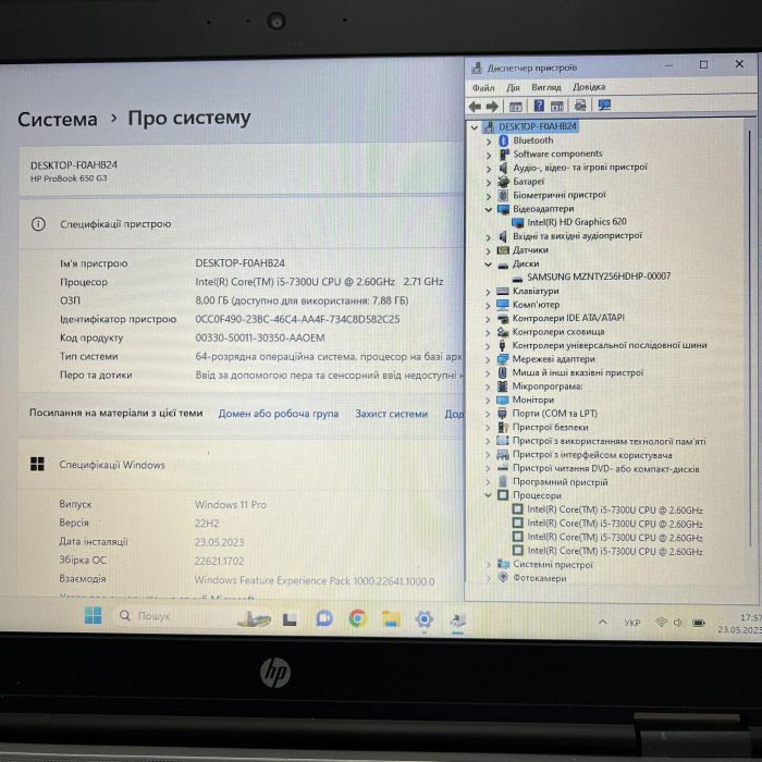 Ноутбук HP ProBook 650 G3