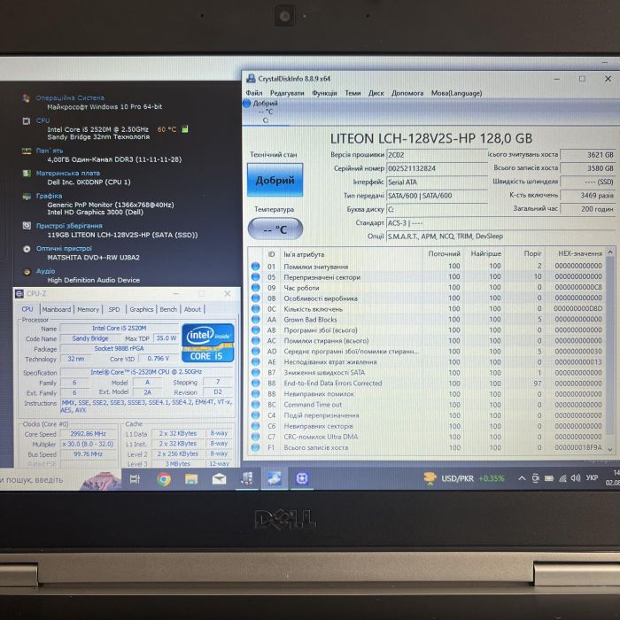 Ноутбук	Dell Latitude E6420