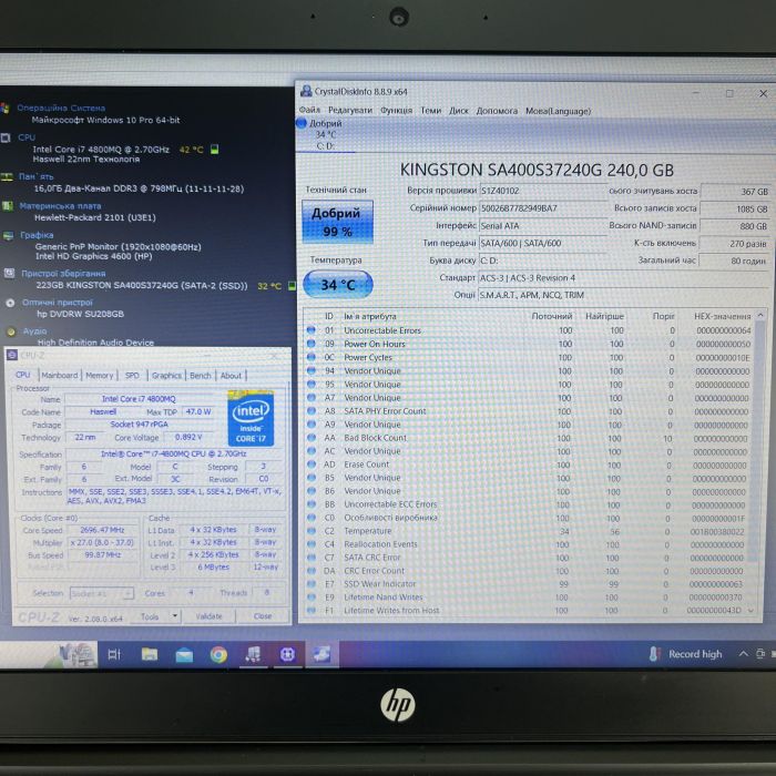 Ноутбук HP Probook 650 G1