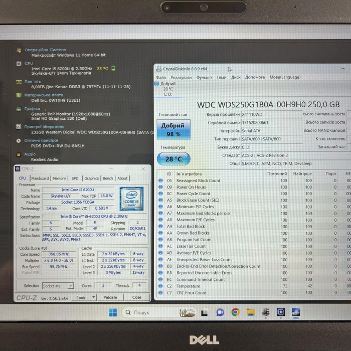 Ноутбук	Dell Inspiron 5559